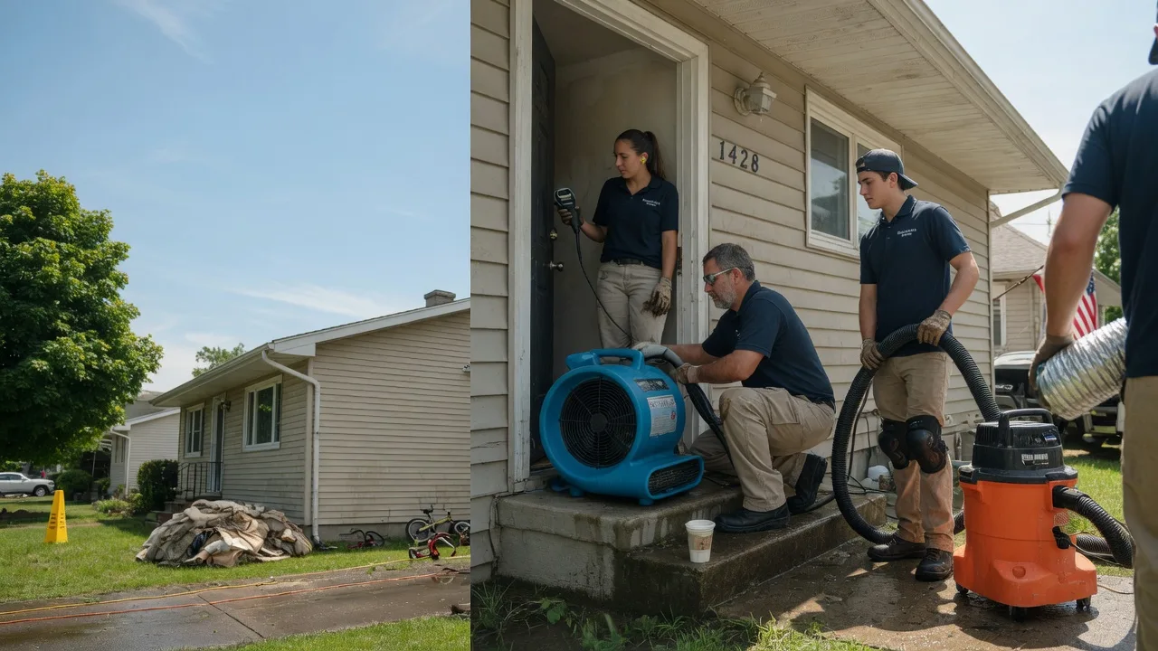 Water Damage Restoration in Pierceville, KS near me
